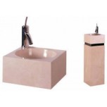 Cuenca y lavabo de mármol-3007
