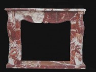 Chimeneas de escultura de mármol-5616