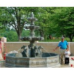 Gran fuente de jardín estatuario-2021