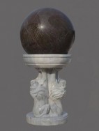 Fuente de agua de la esfera rodante-2002