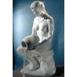 Figuras desnudas de escultura de mármol-0625