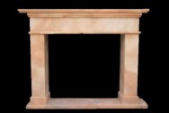 Marble Scuplture Fireplace Mantels-5520