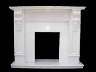 Marble Scuplture Fireplace Mantels-5522