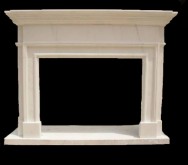 Marble Scuplture Fireplace Mantels-5527