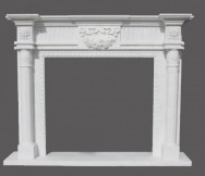 Marble scuplture Fireplace Mantels-5609