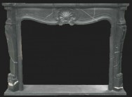 Marble Scuplture Fireplace Mantels-5613
