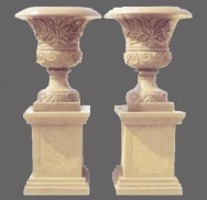 Marble Flower Pots-1007