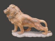 Stone Lion Statues