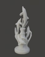  Marble Scuplture Animal Statues-0315